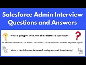 Salesforce Admin Interview Questions and Answers