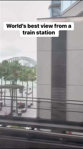 Beautiful view of Sydney Harbour bridge from Sydney Train #sydney #harbourviews #sydneyharbourbridge #sydneyoperahouse #aussielife | Syd Murtaza