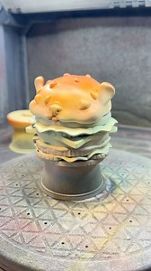 1.9K views · 13 reactions | Airbrushing my 3D printed otter burger designed in nomad. 3d printed on the mars 5 ultra by @elegoo 3D Official and Mono 4 Ultra by @anycubicofficial | Michael Wong | Facebook