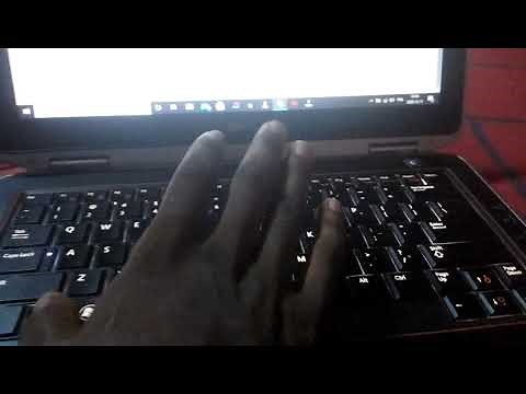 REACTIVATION DE LA SOURIS DE SON PC PORTABLE DELL