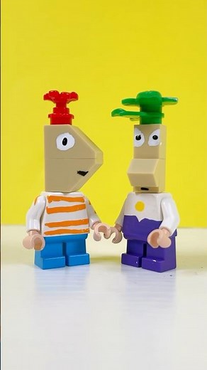 Building Phineas and Ferb in LEGO…