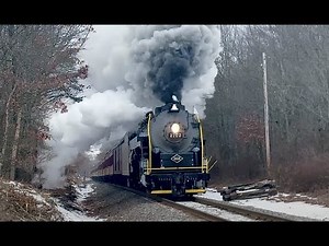 Reading & Northern 2102 - Thundering Through the Anthracite Winter