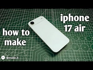 iPhone 17 Air Cardboard