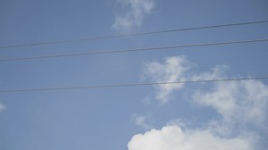 Cable Car moving across the sky - Free Stock Video