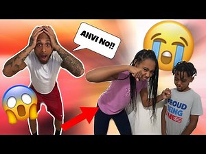 Ahvi Beat Qj up Prank on DAD!