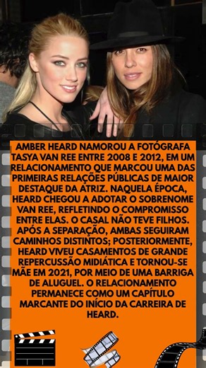 O Primeiro Grande Romance de Amber Heard ❤️