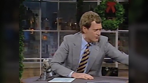 Interview: David Letterman Interviews Donald Trump on the Late Show on NBC - December 2, 1987