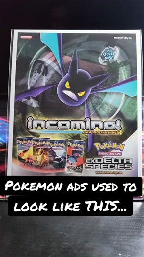 Vintage Pokémon Ad from 2005 🔥