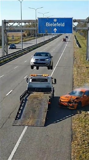 Physik wird überbewertet! #fy #fail #ai #lustig #autobahn #partymusik #letsgetviral