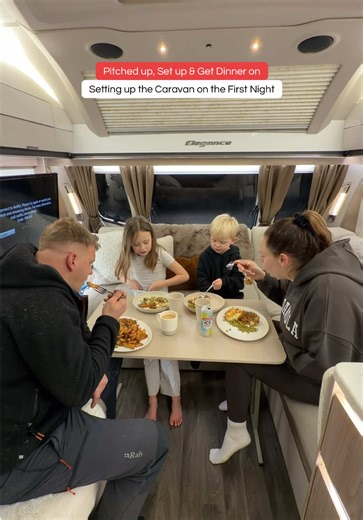 Setting Up the Caravan for a Perfect First Night