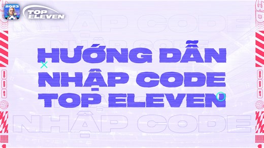 【Hướng Dẫn】NHẬP CODE ⚠ Lưu ý: Sau khi các mốc điểm danh đều full, tổng giá trị quà code chuyển đổi mà HLV được nhận tương đương 285 TOKE nhé. ⚽ Huấn Luyện Viên hãy xem video hướng dẫn chi tiết và làm theo các bước dưới đây để chuyển đổi nhé. 🔰 Các bước nhập code như sau: - Bước 1: Vào app Top Eleven bản VNG - Bước 2: Vào "Cài Đặt" sao chép mã ID - Bước 3: Vào trang https://pay.zing.vn/game/top11 - Bước 4: Dán mã ID vào và bấm xác nhận - Bước 5: Nhập mã code vào ô trống - Bước 6: Vào lại app VNG