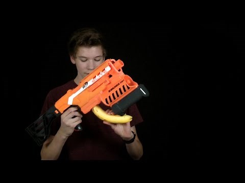 Nerf Elite Demolisher 2-in-1 Review and Shooting