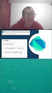 Aprende Dart desde cero | Interpolacion de cadenas. #dart #programming