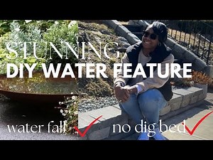 Wow your Neighbors: DIY Garden Water Feature that they can't stop looking at | DIY Water Feature