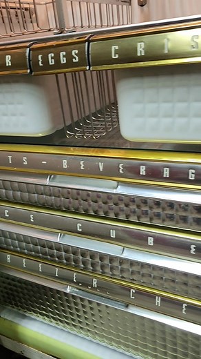 Not your average refrigerator. #vintage #antique #1950s #refrigerator #stillworks