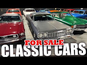 CLASSIC CARS FOR SALE LOT WALK September 2024 UPDATE at Bob Evans Classics We Buy/Sell Classic Cars