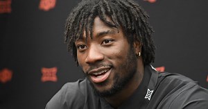 Oklahoma State linebacker Nick Martin breaks down the Cowboys’ defense, his expectations and his flashy shoes