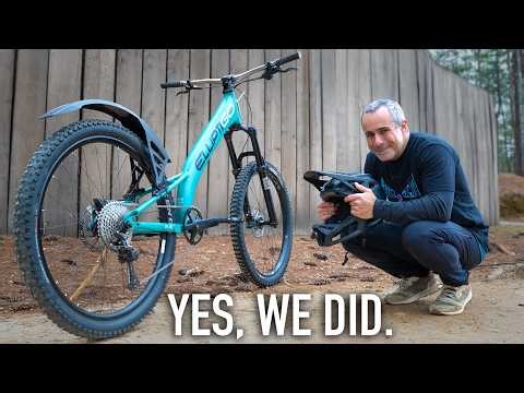 I Turned a Dumb 'Stand-Up' Bike Into a Downhill BEAST