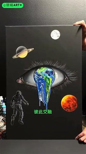 Eyes Can't Resist: Masterful Acrylic Art Tilt