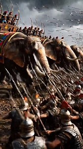 The Battle of the Hydaspes (326 BCE) Alexander’s army overcame war elephants and a brave King Porus. One of the toughest victories of his campaign! 🐘⚔️ The Battle of the Hydaspes was fought in 326 BCE between the Macedonian army of Alexander the Great and the forces of King Porus, a regional ruler in the northwestern Indian subcontinent. It marked the easternmost major battle of Alexander’s campaigns and demonstrated both the adaptability of the Macedonian army and the formidable resistance of 