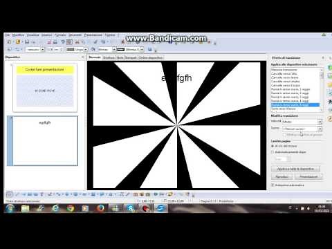 video TUTORIAL su come usare open office 4 (presentazioni).