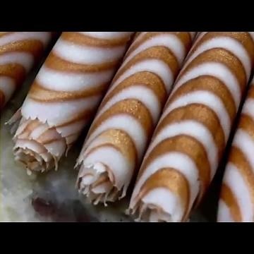 くるくるパリパリ シガレットチョコ | Round and round ,Crispy Chocolate