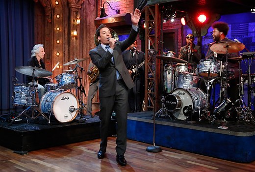 Jimmy Fallon Sings 'Roadhouse Blues'