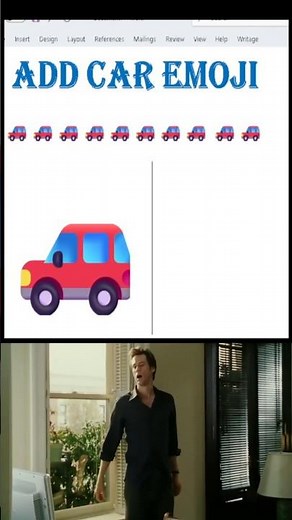 How to Type 🚗 Car Emoji in doc #emojishortcut #CarEmoji #ComputerTips #OfficeHacks #TypingTricks