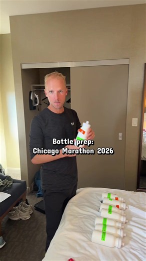 Tomorrow at the 2026 Chicago marathon I will be pacing 2 time Boston marathon champ and NYC marathon champ Sharon Lokedi. Elite athletes have the opportunity to have their fuel/bottles/gels placed at aid stations along the course! Who’s running tomorrow? See you out there! ##chicago #chicagomarathon #marathonrunner #chimarathon #fyp