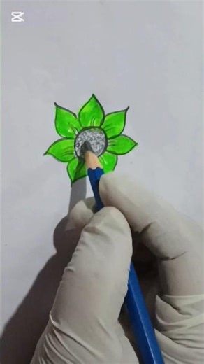 Easy & Simple Flower Drawing 🌸 | Perfect for Beginners