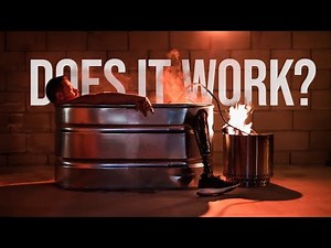 DIY HOT TUB with Solo Stove Ranger // Build Your Own Hot Tub // Wood Fired & Stock Tank Hot Tub Idea