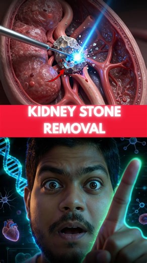 How Doctors Remove Kidney Stones Inside the Body 😳 | PCNL Surgery Explained