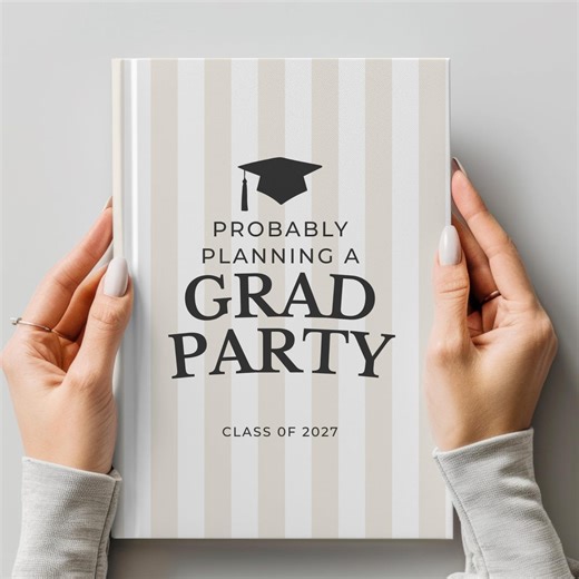 Grad Party Planning Notebook Class of 2027 Graduation Planner Senior Party Organizer Book High School or College Graduation Planning Gift - Etsy