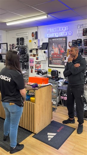 Mad Dog’s Boxing Store on Instagram: "Nothing given. Everything earned. From a 20kg+ weight-loss journey to building unshakeable confidence, gaining coaching qualifications, and now stepping in to compete. Four hard years of graft out of Pat Benson’s — showing exactly what dedication, discipline, and belief can really do. She came in today to get fully kitted out head to toe for her first ever contest, and we genuinely can’t wait to see where this journey takes her. Amelia has already shown the