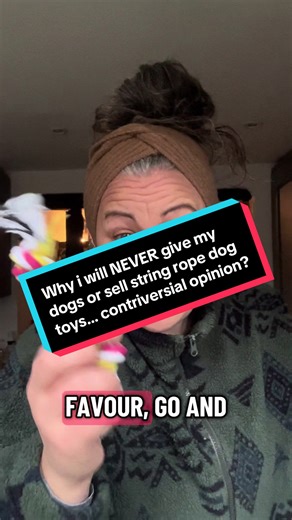 Why You Should Avoid String Rope Dog Toys