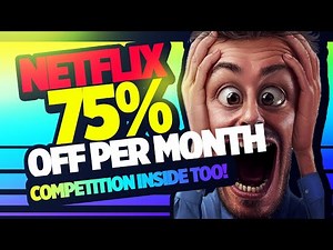 NETFLIX UHD with 75% OFF - This is incredible!