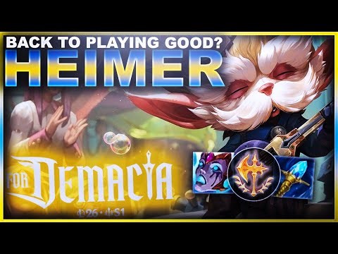 BACK TO PLAYING GOOD? HEIMERDINGER | League of Legends
