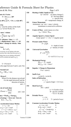 📘 ALL Physics Formulas in 60 Seconds! ⚡ | Physics Formula Sheet 🔥 #Shorts #physics