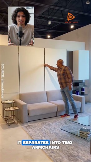 At first it’s a sofa… but it becomes something more