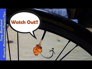 Dangers of Presta Valve Core Removal with air in the tire