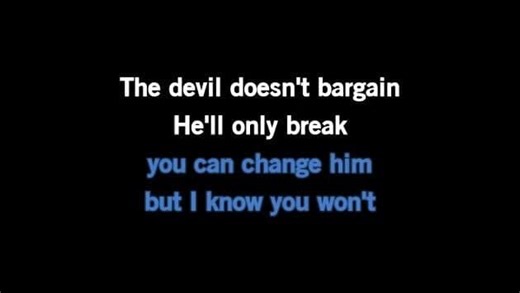 Karaoke Devil Doesn't Bargain - Alec Benjamin - CDG, MP4, KFN - Karaoke Version