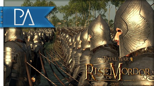 Gondor to arms: Battle against Uruk-Hai - Total War: Rise of Mordor mod gameplay