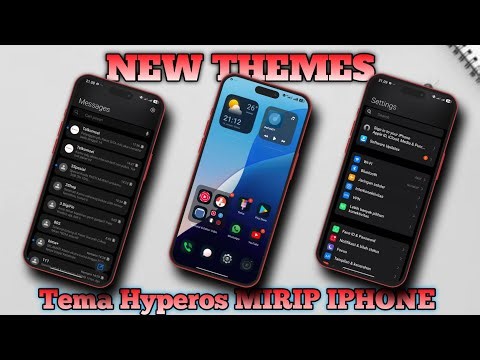 HYPEROS JADI IOS 18 🔥 Update Tema Xiaomi HyperOs Terbaru Tembus Aplikasi Sinyal 5G
