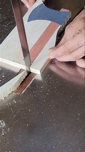 Making a Satisfying Miniature Wooden Axe | Handcrafted Scroll Saw Art