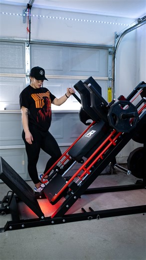 lori slayer | the newest addition to my home gym 😍. THIS is the @ritfit.sports Gazelle Leg Press 3-in-1. i can now get a solid leg day in, without... | Instagram