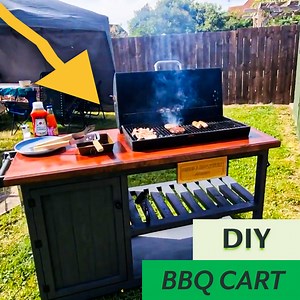 5.8K views · 106 reactions | Constructing A Custom BBQ Cart With Reclaimed Lumber! | Karlpopewoodcraft | Facebook