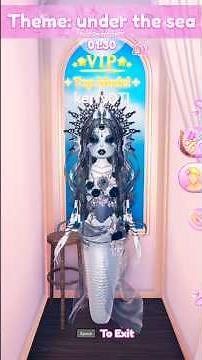Dress to impress gameplay| under the sea ice siren #dresstoimpress