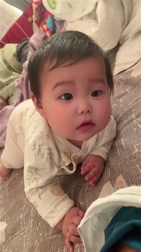 醒的早啊#婴儿日常 #baby #cute #funny #shorts