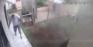 Watch this man blow up his backyard trying to kill a few roaches: http://cmplx.co/xWG9Aui | Complex