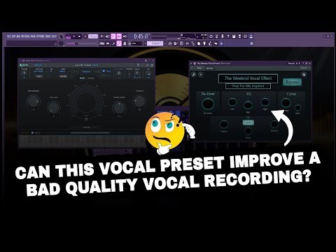 Pop Vocal Preset FL Studio🔥| The Weeknd Vocal Preset